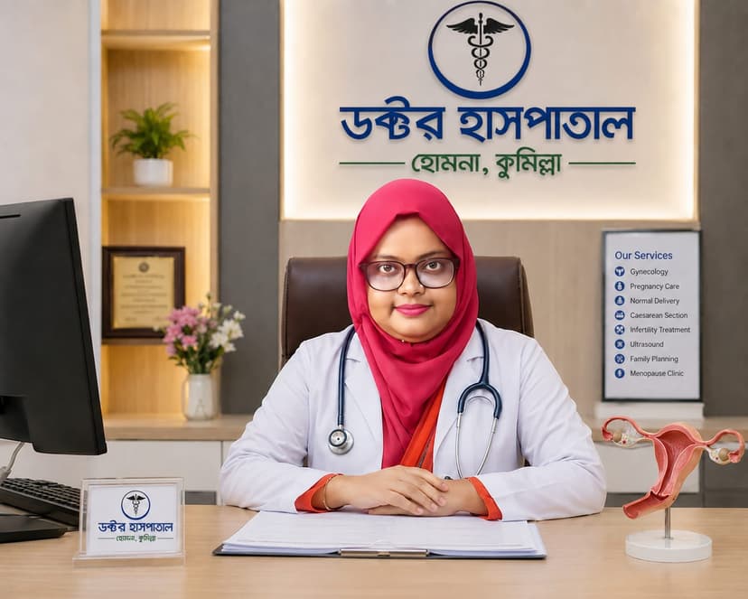 ডাঃ সায়মা আক্তার পানসি - গাইনী ও প্রসূতি বিশেষজ্ঞ, ডক্টরস হাসপাতাল কুমিল্লা